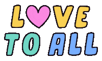 Happy Love You Sticker by Nora Fikse