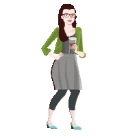 Dog Unity Sticker by The Rental Girl™