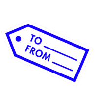 Gift Tag Sticker by Visible