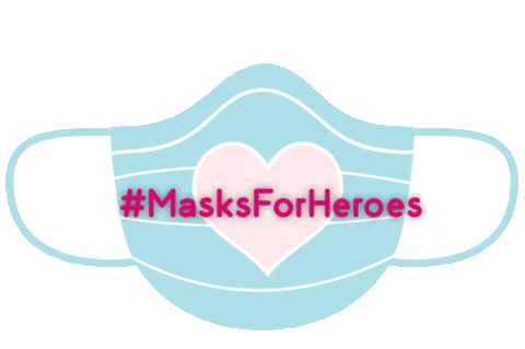 MasksForHeroes mask masks Essential frontline Sticker