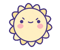 summer sun Sticker by beckycas