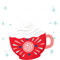 Christmas Tree Holiday Sticker by The Coffee Bean & Tea Leaf