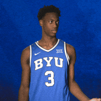Confused Byu Basketball GIF by BYU Cougars