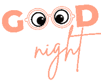 Sleepy Good Night Sticker by Dra. Amanda Sanchez