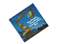 Picture Book Excavator Sticker by Stacy McAnulty