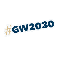 Gw Sticker by George Washington University