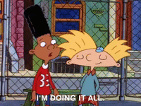 hey arnold nickelodeon GIF