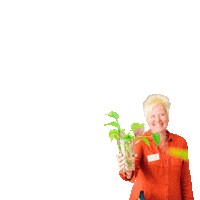 Plant Aandacht Sticker by Stichting Omrin Estafette recyclewinkels