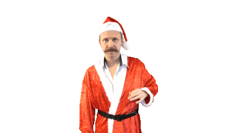 Christmas Santa Sticker