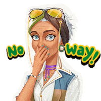 No Way What Sticker by GardenAffairs