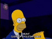 Season 4 Cheering GIF by The Simpsons