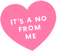 No Thank You Sticker