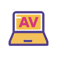 Av Sticker by comoserassistentevirtual