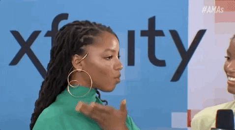 Chloe X Halle Blow Kiss GIF by AMAs