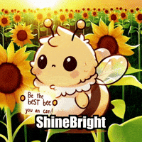 Bee Affirmations GIF by Beelightened