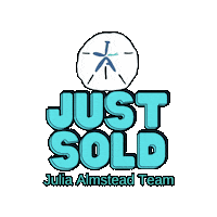 Justsold Sticker by Julia Almstead Team