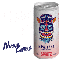 Festival Cheers Sticker by Nusa Caña Rum