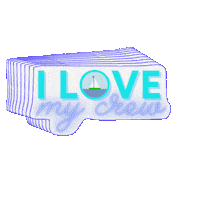 Stewardess Yachting Sticker by The Yacht Stew