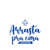 Em Cima Jesus Sticker by Sacratour