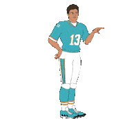 Miami Dolphins Nfl Sticker by Bleacher Report