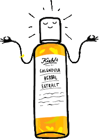 flower soothing Sticker by Kiehl’s Global