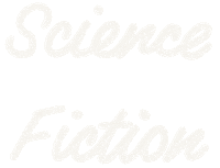 Science Fiction Typography Sticker