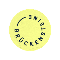Brueckensteine brueckensteine careleaver mehralscareleaver brueckensteine logo Sticker