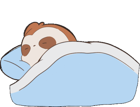 Wake Up Sleeping Sticker