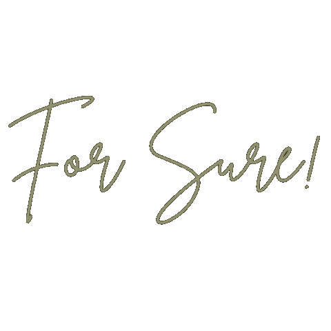 For Sure Sticker by Kassie Layne Photography