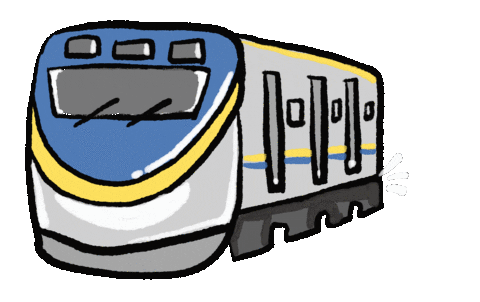 Train 電車 Sticker