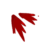 mornm anime blood nose bloody Sticker