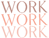 Work Work Pink Sticker by donatello