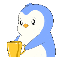 Burning On Fire Sticker by Pudgy Penguins