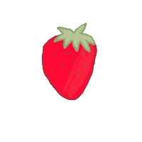 Fruit Strawberry Sticker