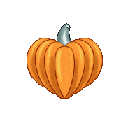 Heart Halloween Sticker