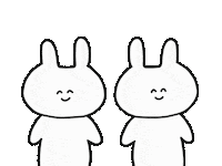Happy Rabbit Sticker