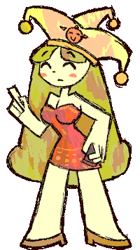 Crazy Girl Animation Sticker