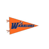 warriors lga penant lagrange georgia lagrange academy school Sticker