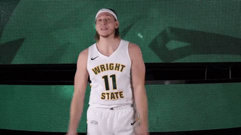 Ncaa Sports Sport GIF by Wright State University Athletics