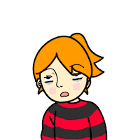 evazc tired sleepy evazc Sticker