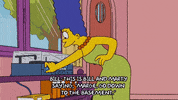 marge simpson player GIF
