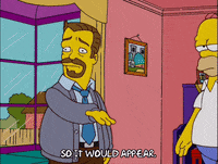 Episode 15 Gesture GIF by The Simpsons