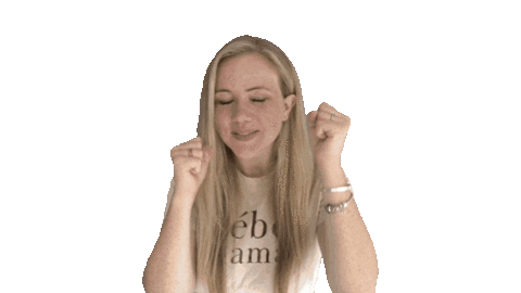 Excited Happy Dance Sticker by bebefilms