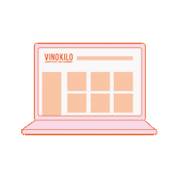 Vinokilo onlinestore vinokilo vintagelove Sticker