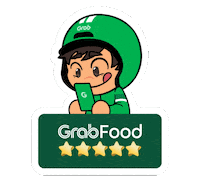 Makan Sticker by GrabFoodMY