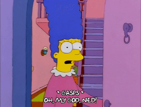 shocked marge simpson GIF