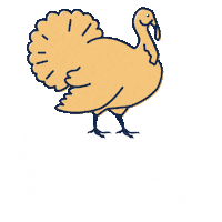 Thanks Giving Food Sticker by Planet Vegan