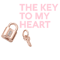 Key To My Heart Valentine Sticker by PANDORA