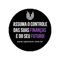 Uplannerbr investimento financas planejamento financeiro Sticker