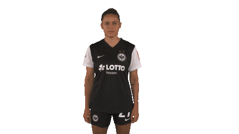 Swipe Up Laura Feiersinger Sticker by Eintracht Frankfurt
